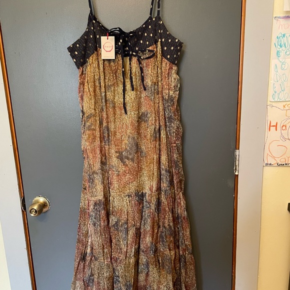 Anthropology Nadine Shimmer midi dress - Picture 1 of 5